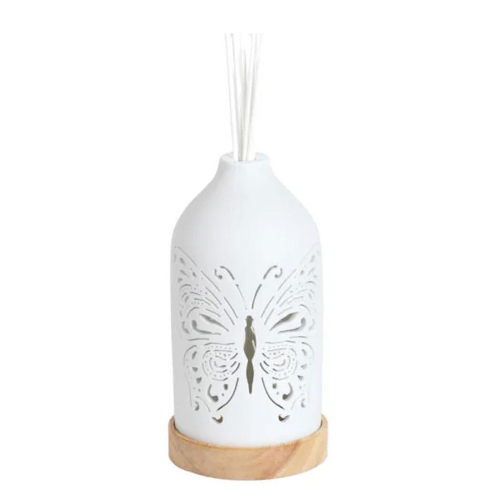 Woodbridge Butterfly LED Light up Reed Diffuser Extra Image 1